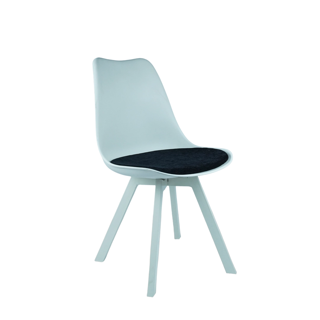 Heavy Duty Tulip Chair White Stand - White